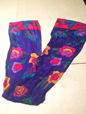 Floral 10” x 51” scarf