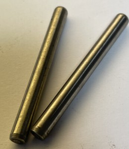 Dowel Pins, 1/4" Diameter x 2-1/2", Alloy Steel Qty.2 (23MY57)