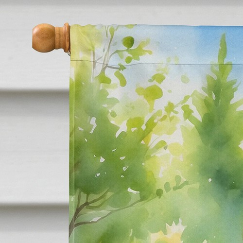 Shiba Inu Spring Garden Path Flag - Picture 12 of 12