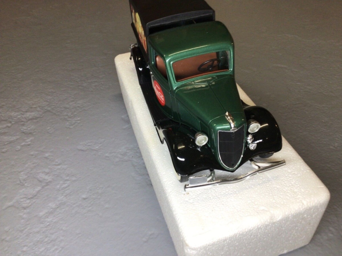 Vintage Solido Coca Cola 1936 Ford delivery truck 1/18
