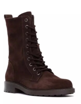 Clarks Orinoco 2 Style Damen Dunkelbraun Wildleder Leder Stiefel UK 7 E EUR 41