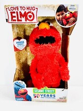 Sesame Street Love To Hug ELMO Talking Singing Hugging 14  Plush Toy NIB