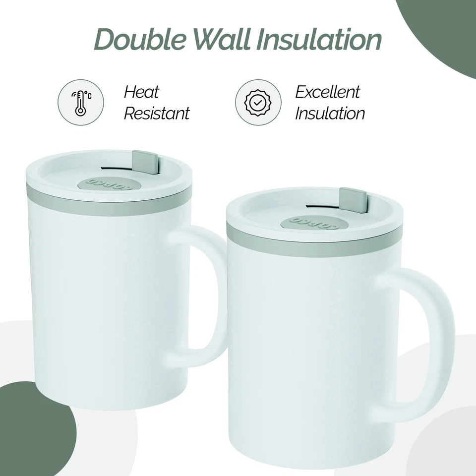 Copco Desk Mug 16 oz - Durable BPA-Free, -Wall Insulation for Hot & Cold Drinks - Image 3 of 4