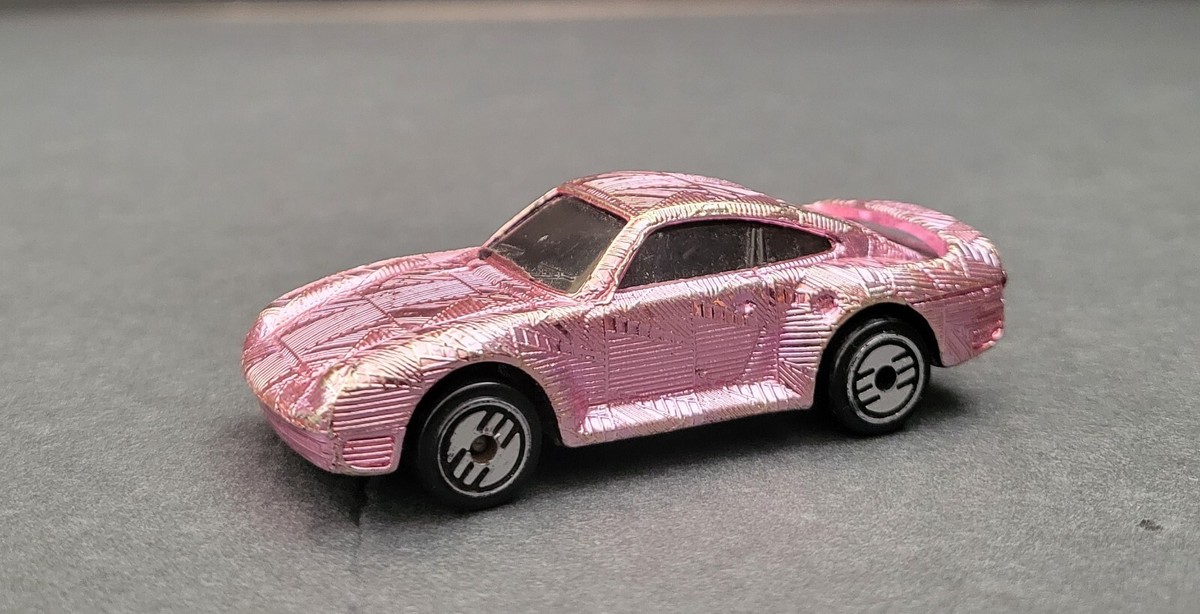 1987 Hot Wheels Pink Porsche 959 Sports Gleam Team Pink Chrome