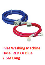 WASHING MACHINE DISHWASHER Inlet Pipe Water Feed FILL HOSE Hot Or Cold Fill