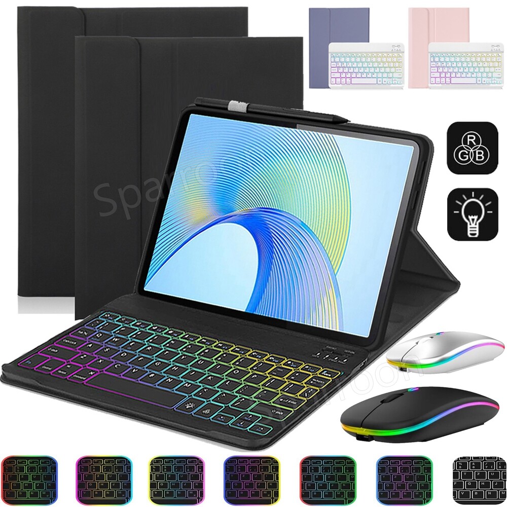 For Huawei MatePad 11/SE/Pro/T10/Honor Pad X9 Backlit Keyboard