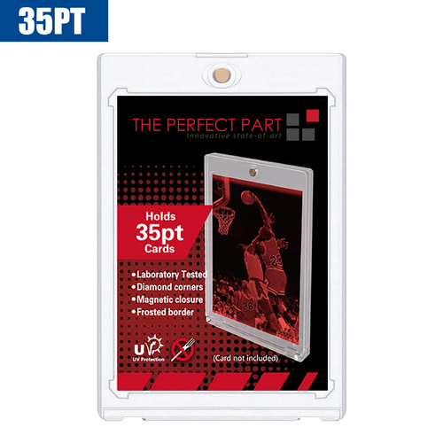 30 Pack Magnetic Trading Sports Card Holders 35pt One-Touch Hard UV Protection - Picture 15 of 21