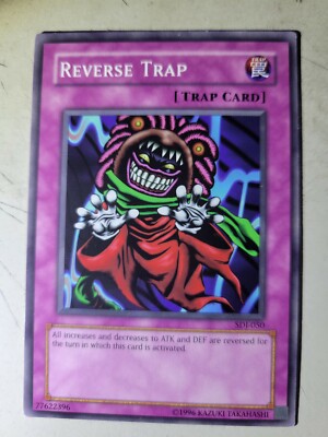 Yugioh! Reverse Trap - SDJ-050 - Common - Unlimited Edition