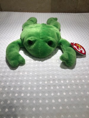legs the frog beanie baby