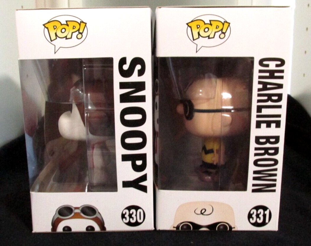 スヌーピー ＆ チャーリーブラウン　フィギュア　2体セット　FUNKO　POP Snoopy Halloween Peanuts Funko Pop Charlie Brown Set 2 330