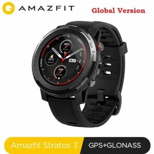 English Xiaomi AMAZFIT Stratos 3 GPS 19 Sports Mode Waterproof 1.34" Smart Watch