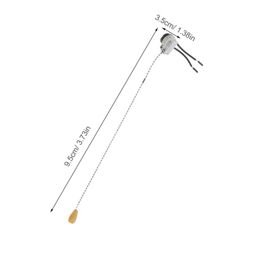 Wall Switch With Pull Chain: Flexible Diy Lighting Solution For Home Settings - - Picture 3 of 12