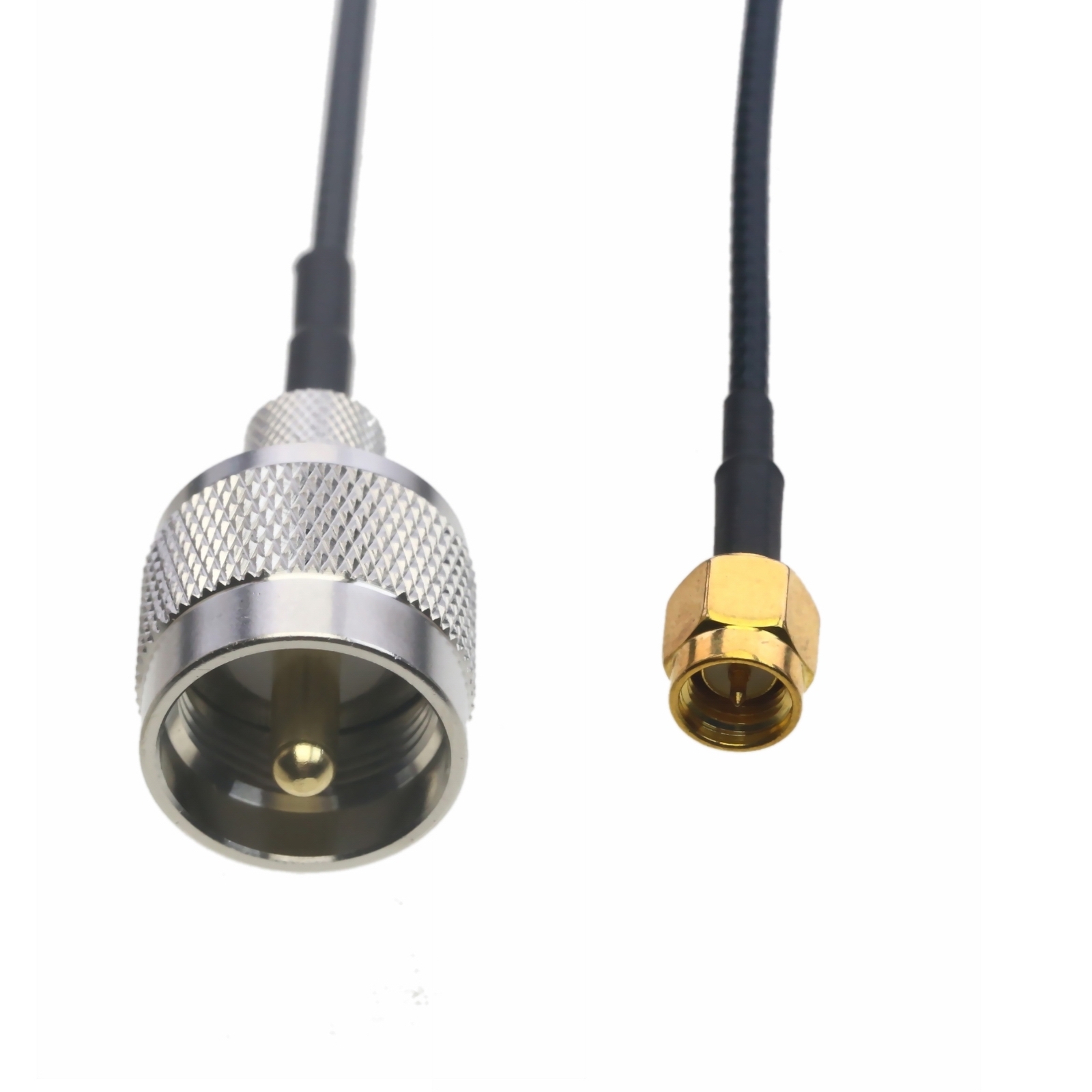 RF Cable SMA male to PL259 plug VHF/UHF RG316 6