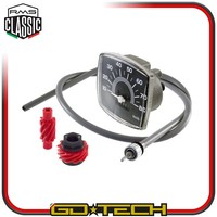 Set KilometerzäHler Vespa 50 Special Geschwindigkeitsmesser 80 Km Komplett Kabel