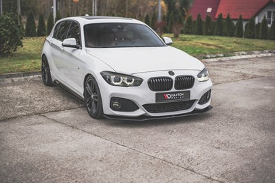 Robuste Racing Cup Spoilerlippe Front Ansatz V.3 für BMW 1er F20 M-Paket Facelif
