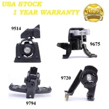 4 PCS MOTOR & TRANS MOUNT FIT TOYOTA PRIUS, PRIUS V, PRIUS PLUG-IN 1.8L