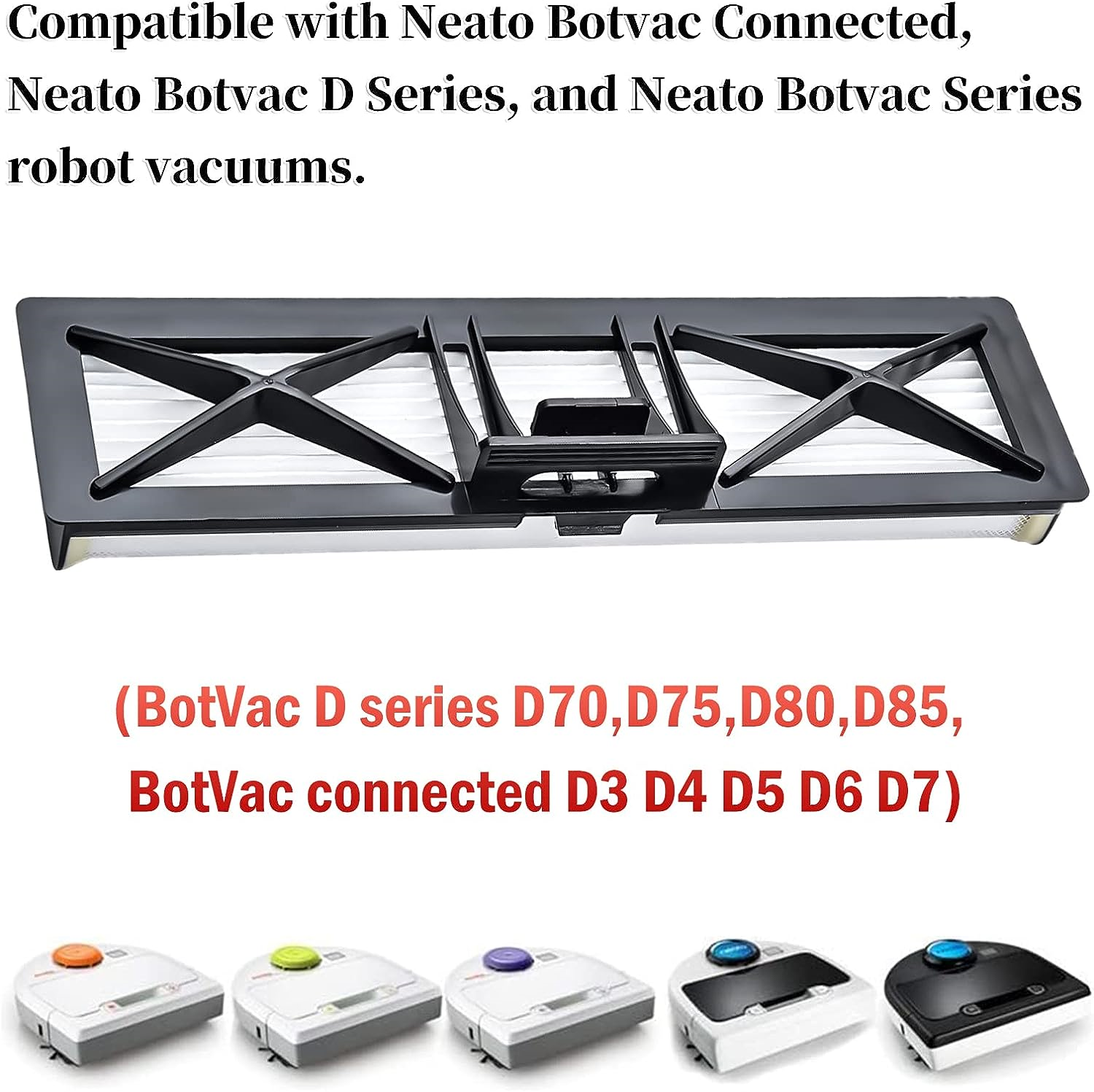 Accessoires 13 pièces pour Neato Botvac D75/D80/D85/D3/D4/D5/D6/D7 | Leroy Merlin