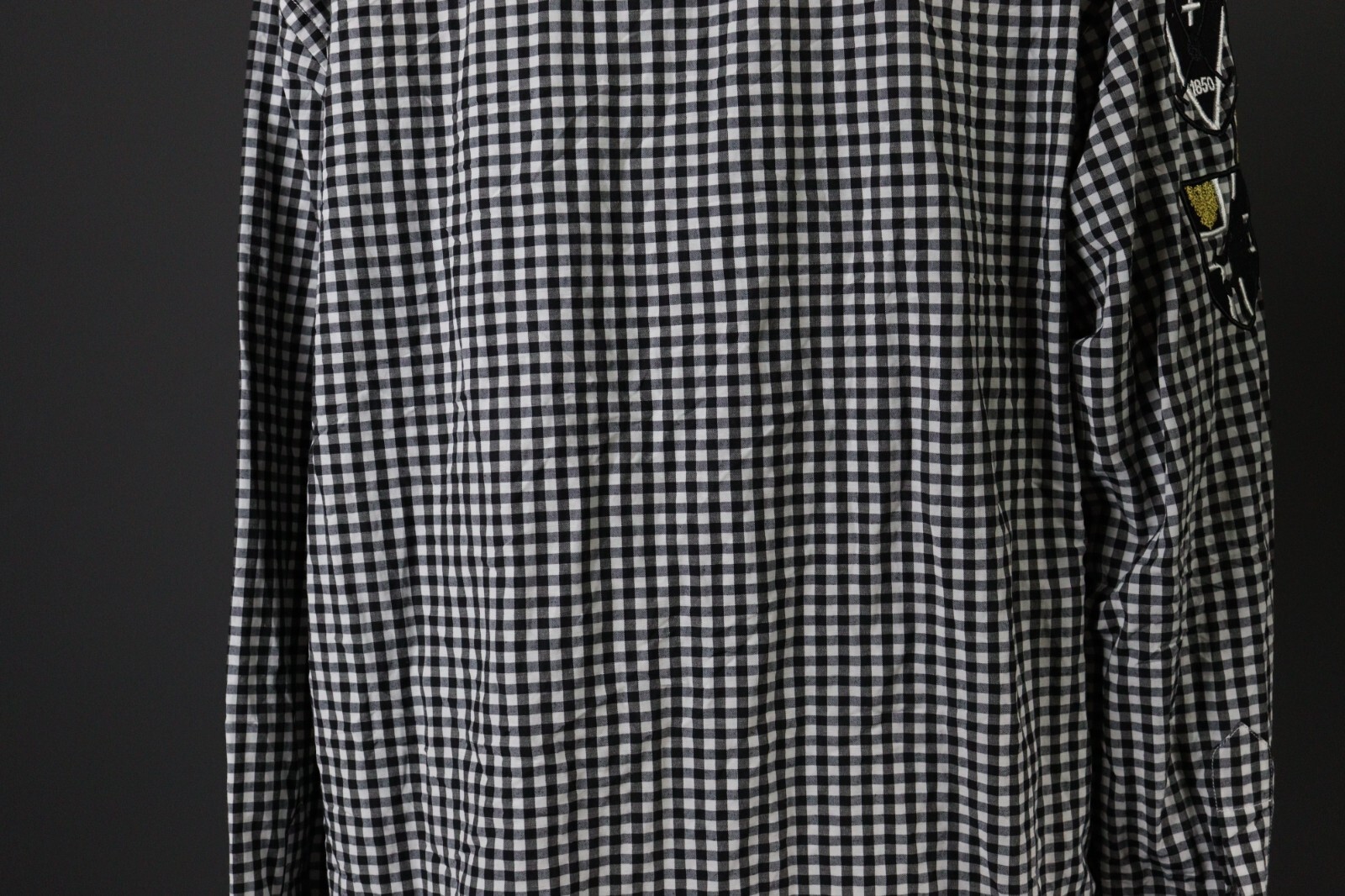 LA MARTINA Buenos Aires Check Big Logo Casual Blouse Shirt Size XXL image 8
