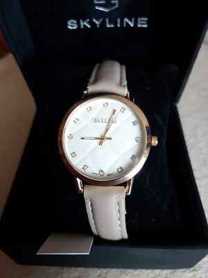 Skyline Damenuhr'' Sophie Collection '',37mm, 3ATM,Saphirglas, neu, Ovp 