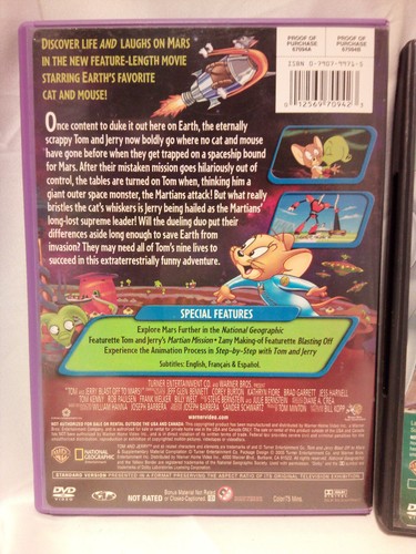 Tom and Jerry DVD Lot - Blast Off To Mars / Winter Wackiness / Tales - 3 DVDs - Picture 5 of 10