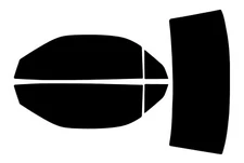 Window Tint For Mercedes Benz SLK-Class Convertible 2001-2004 Precut Film Kit