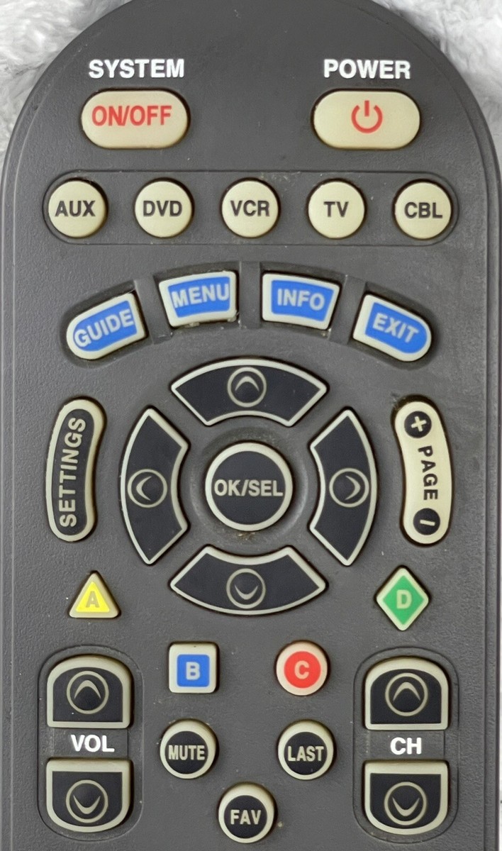 Spectrum TV Cable Remote Control CLIKR-5 UR5U-8780L & UR5U-8790L