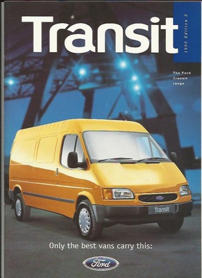 COMPREHENSIVE FORD TRANSIT SALES BROCHURE 1995 EDITION 2 | eBay