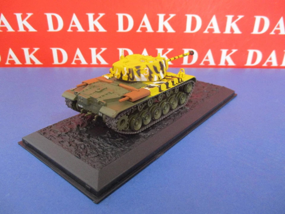 Die cast 1/72 Modellino Carro Armato M46 Patton 6th Tank Battalion Korea 1951 - Immagine 4 di 4