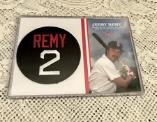 Game Official 4/20/2022 Jerry Remy Memorial Jersey Patch Boston Red Sox