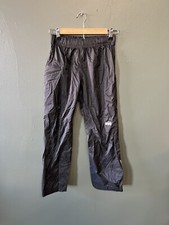 Rei Youth Boys Black Outdoor Rain Pants Size Medium Recycled Nylon