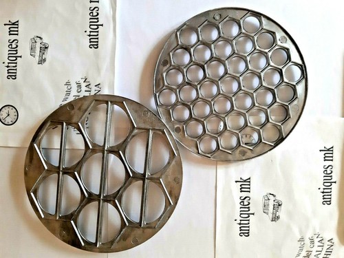NEW. 2 ALUMINUM mold for VARENIKI & PELMENI. Ukraine Dumpling mold. - Picture 2 of 12