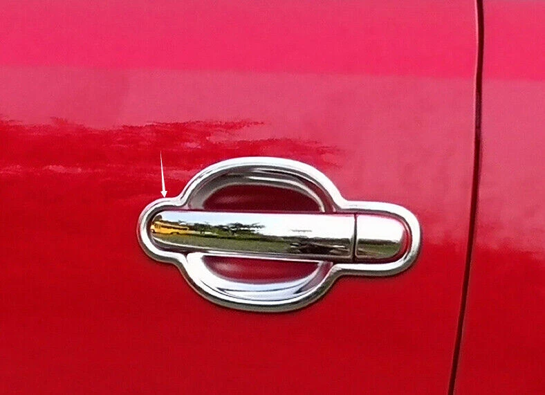 Cubierta exterior de puerta lateral/tazón 13-19 plata titanio para Volkswagen Beetle Foto 4 de 4