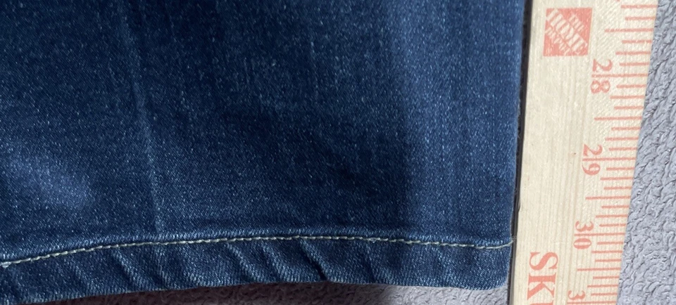 Jeans holgados vintage Chams Y2K para hombre talla 38x30 Foto 4 de 4