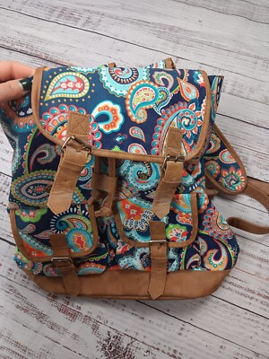 GOGO | Ava Sling Bag in Blue and White Print New With Tags Boho‎ Chic Travel Bag BOGO FREE on all crossbody bags! #4th of July #july4thstyle  main image 3