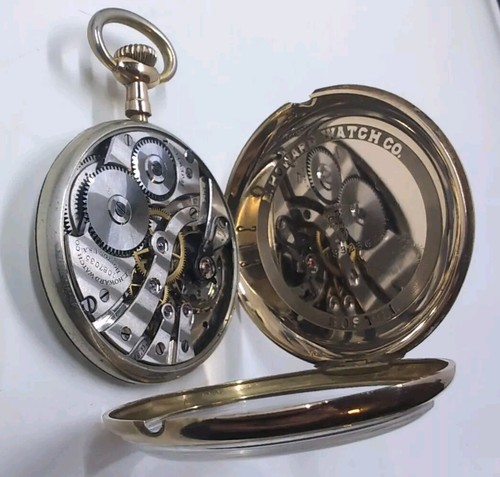 E. Howard Open-Faced 14K Gold 17j 46MM Pocket Watch 16s G SPOT ON FACE RUNS A++ - 第 1/11 張圖片