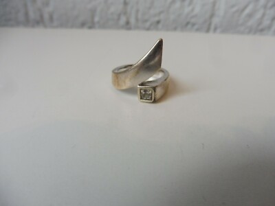 Beautiful Ring Silver Plated, Pierre Lang Size 52 (V)!