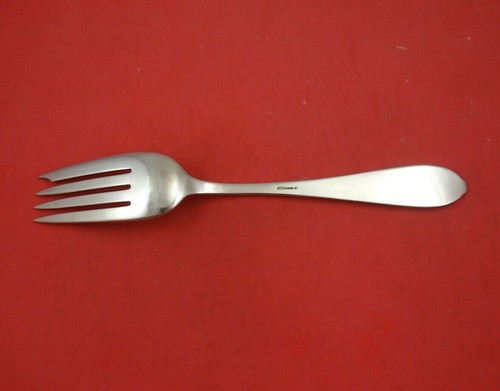 Shell by Arthur Stone Sterling Silver Cold Meat Fork 9 1/2" Serving Silverware - Picture 2 of 3