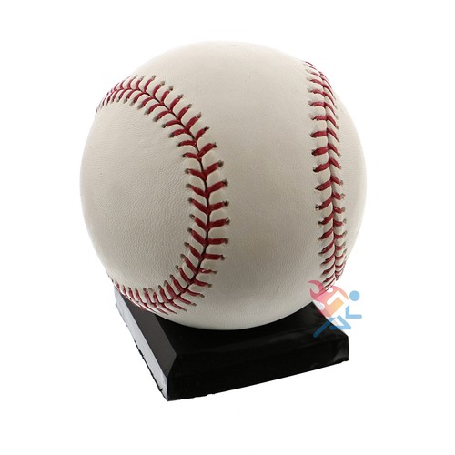 Soporte de exhibición de béisbol negro grande bloque de hoyuelos cuadrados de 2", paquete de 3 - Imagen 2 de 2