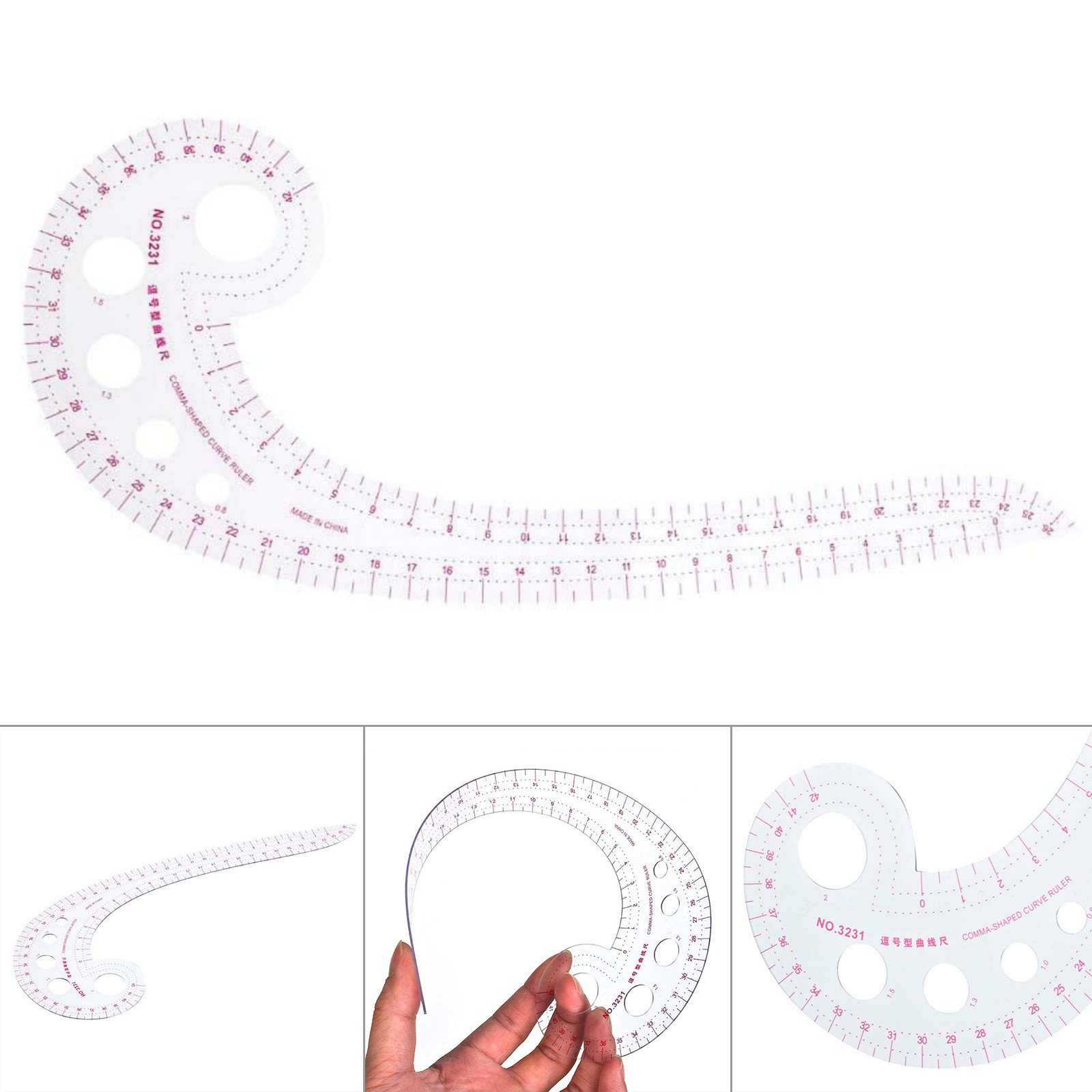 French Curve ruler Tailor Sewing Pattern Measuring Tool Dressmaker