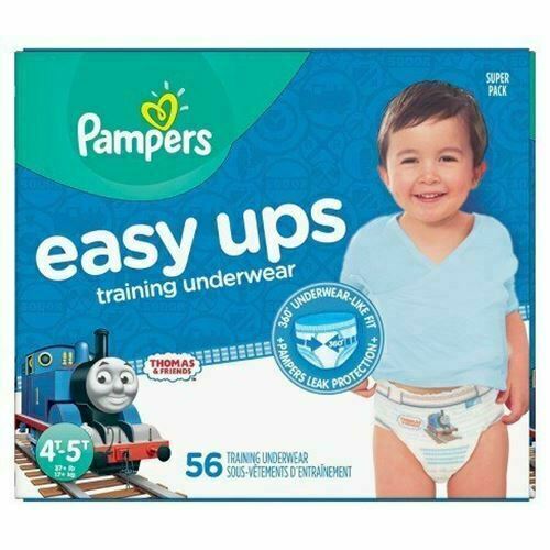 Pampers Easy UPS Training Pants Pull on Disposable Diapers for Boys