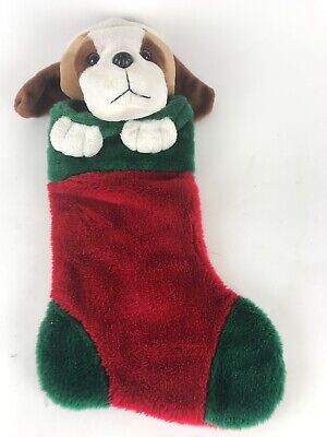 Dog Christmas Stocking Puppy Stocking - 2 Feet Large Cute Stocking Holidays | eBay