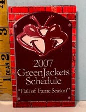 2007 Augusta Greenjackets Minor League Baseball Team Schedule Giants Affiliate