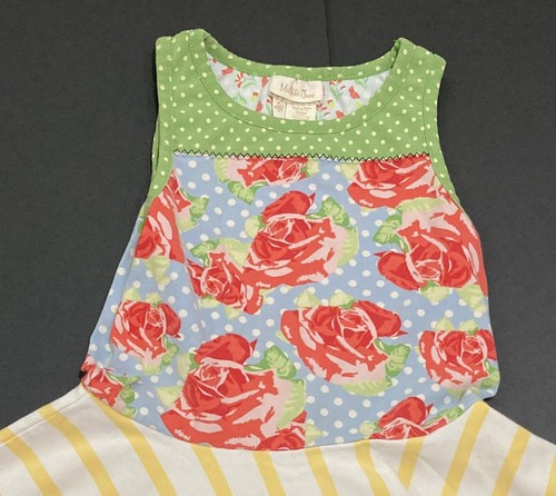Girls Matilda Jane Rose Printed Tank Size 6 EUC - Picture 2 of 3