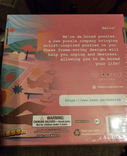 Puzzle Palm Springs 500 pezzi puzzle de bored (KessCo) nuovo sigillato in fabbrica - Foto 2 di 2