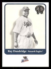 Ray Dandridge 2001 Fleer Greats of the Game #51 Newark Eagles
