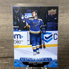 Brayden Schenn UD Canvas Insert C191 2023-24 Upper Deck Series 2 Hockey NHL