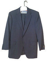 Canali- Navy Blue Pinstripe- Italian Made- 2 PC Suit 52R EU 42R US