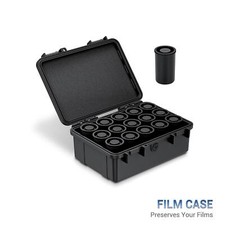 JJC 135 Film Case Hard Shell Carrying Holder Container for 15 Rolls of 35mm Film