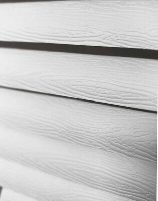 PVC Jalousie / Holzmaserung Fensterrollo Prägejalousie in Schwarz Weiß Grau