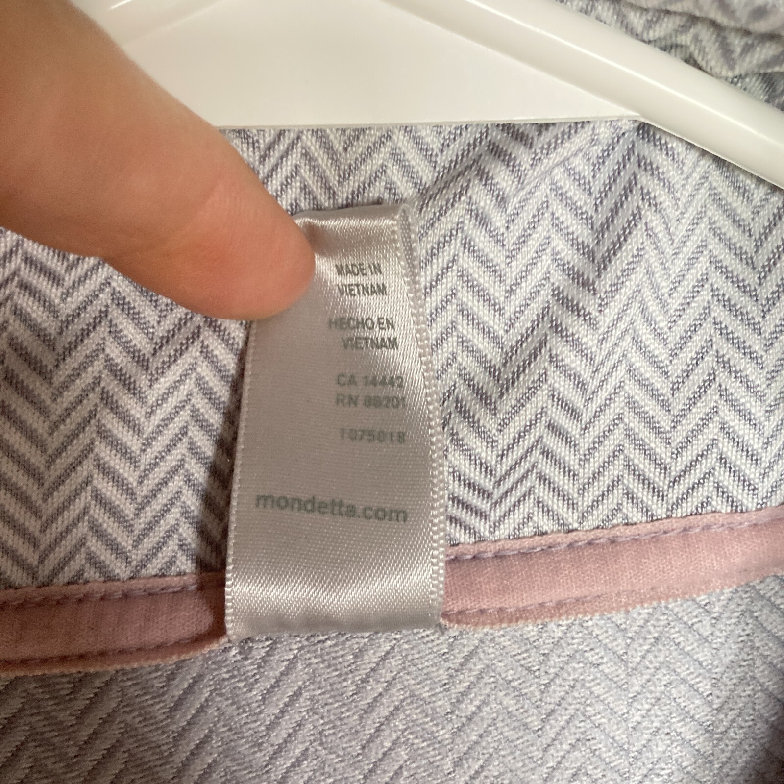 Mondetta Performance Chevron Full Zip Sporty Long… - image 11